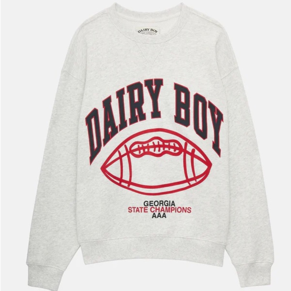 Dairy Boy STUDY BREAK STATE CHAMPS CREWNECK